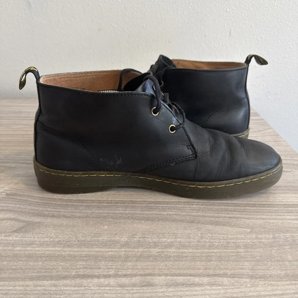 Doc Dr Martens Cabrillo Shoes Men's Size 12 Black Wyoming Chukka Boots Air Wair